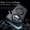 Shockproof Case For Realme GT 8 Pro Magnetic Wireless Charging Soft TPU Frame Hard Plastic Matte Translucent Phone Cover Fundas