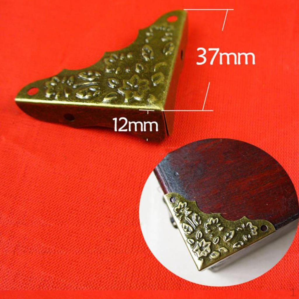 

20 штук Угловой металлический декоративный мебельный кейс