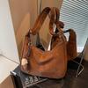 Large Capacity Crossbody Bag Vintage Shoulder Bag