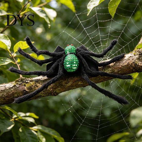 Funny Cat Spider Apparel for Party Pet Costume, Halloween Outfit with Skull Face, Black Animal Costumes Holiday Cats Dogs Cosplay Photo Props