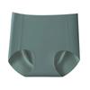 Seamless Women's Mid-High Waist Skin-Friendly Yoga Briefs - Breathable, Antibacterial, Milk Skin