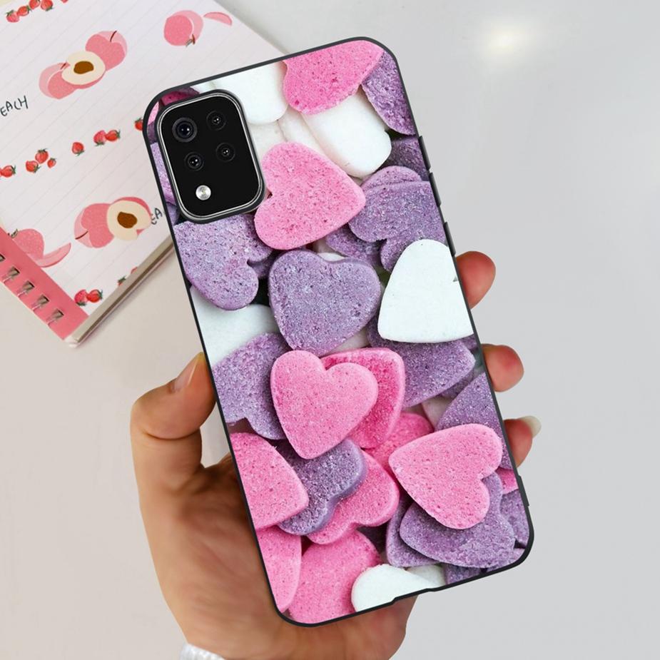 For LG K42 Case LM-K420 LMK420H Cute Fashion Painted Cover Soft Silicone Phone Case For LG K42 K 42 LGK42 Back Cover 6.6'' Coque