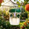 Clear Plastic Outdoor Insect Trap with Lid Fruit Fly Wasp Catcher Transparent Reusable Pest Control Tool for Home Garden Yard