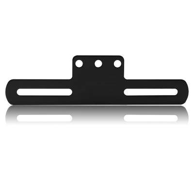 Biqing License Plate Stays Angle Adjustable License Plate Stays for Motorcycle, Fenderless, License Plate Stays Mounting Stays Black