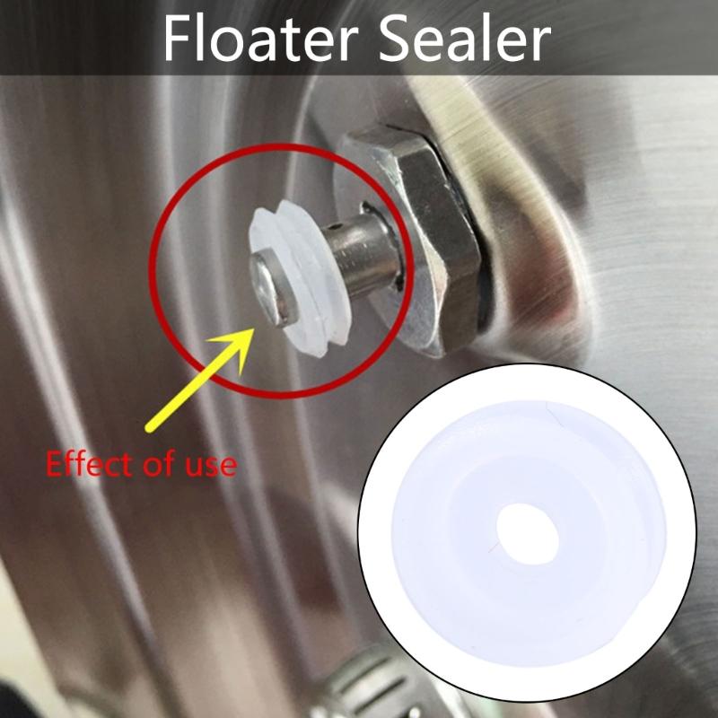 10 Pcs Universal Replacement Floater Sealers For Kitchen Pressure Cooker Float for Valve Sealing Washers Kitchen Dining
