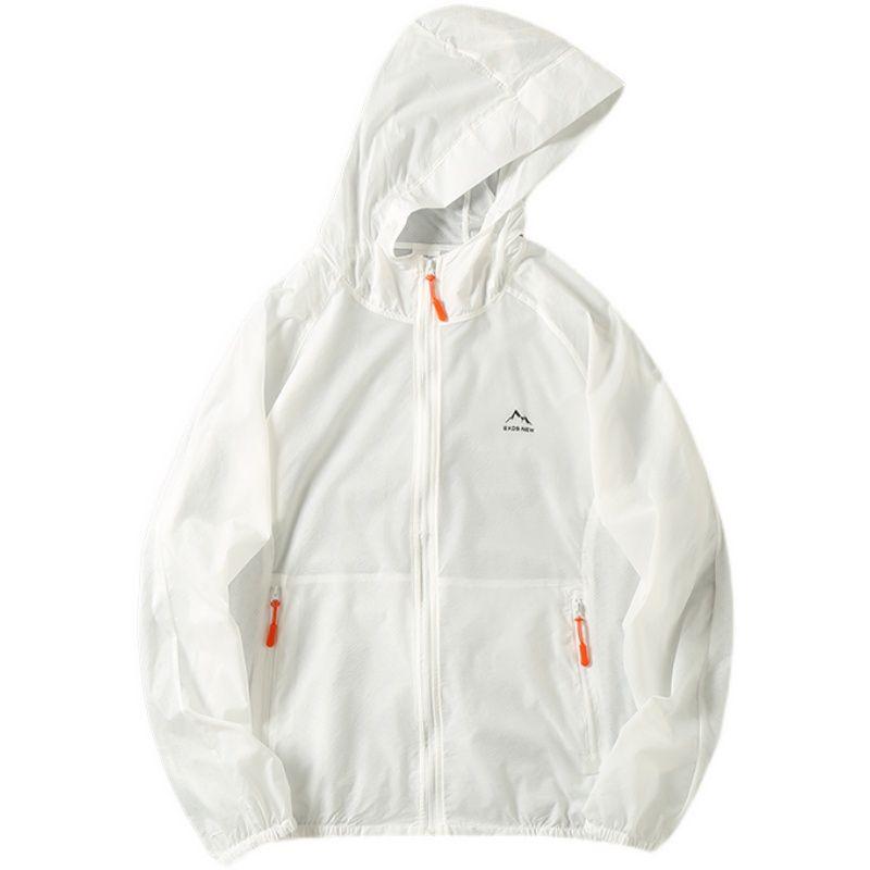 Sale of Men's Clothing from Foreign Trade, Factory Surplus, Summer Lightweight Breathable Sun Protection Hooded Skin Jacket, Couple's Outerwear