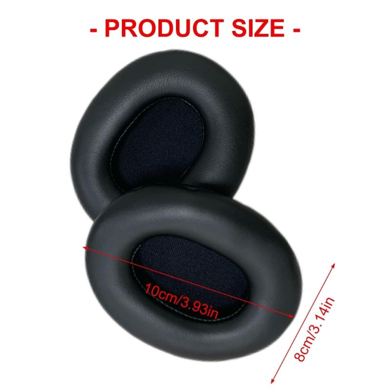 Replacement Protein Leather Earpads Ear Pad for ATH-M20X M30X Headphones Ear Cushions Earmuffs Ear Cover
