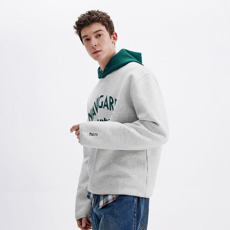 Navigare Men's Hooded Color-Block Sweatshirt