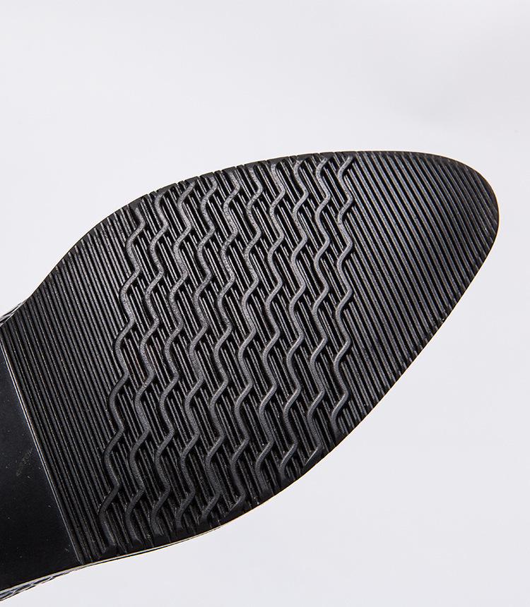 Men’s Spring Tassel Leather Slip-on Shoes: British Style Casual Business Footwear
