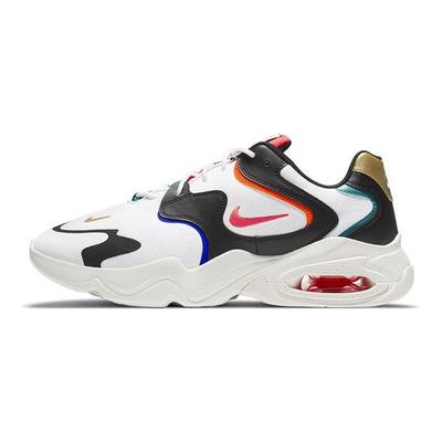 Air Max 2X Capodanno Cinese Scarpe da Ginnastica da Uomo Bianco Crimson Chiaro Nero DD8488-160