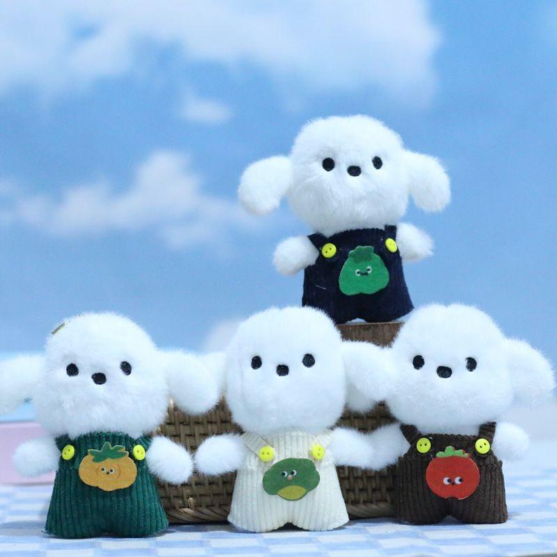 Charming Pacha Dog Plush Keychain Cute And Soft Stuffed Toy 12cm Ideal For Bags And Keys