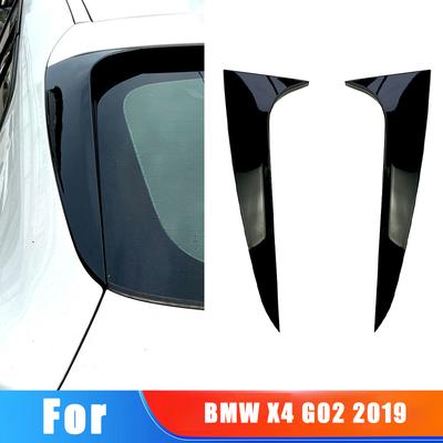 Für BMW X4 G02 Auto Fensterzierleiste Lippe Spoiler Seitenflügel Spoiler Autoaufkleber Dekoration Modifikationszubehör