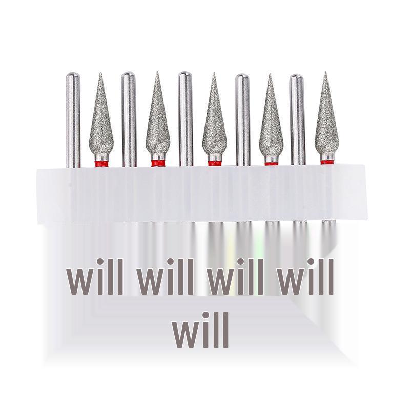 Diamond Nail Drill Bit for Cuticle Removal - Russian Style Grinding Head, Nail Salon Tool