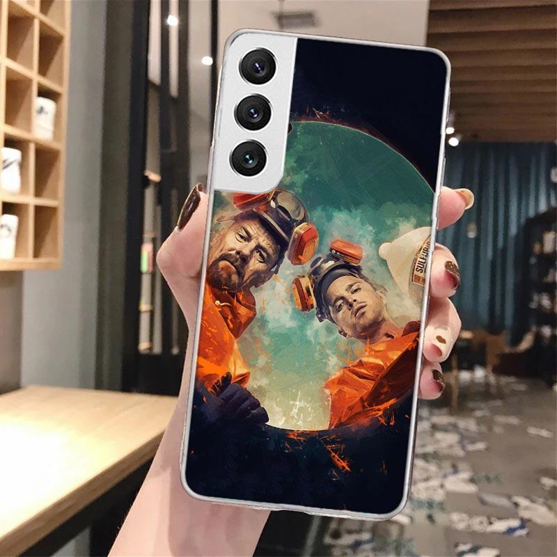 Breaking Bad TV Soft Phone Case For Samsung Galaxy S24 S23 S22 S25 Ultra S21 Plus S20 FE S10 + S25 Edge Pattern Capa Galaxy S24