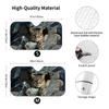 1Pcs Fun Cat Pattern Windshield Sunshade UV Rays Heat Blocker Keeps Vehicle Cool Unique Design Fit Sedans SUVs Trucks RVs