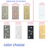Million Lifetime 45 KG Modern Design Aluminum Silver Hinge Holder Heavy Duty Soft Self Closing Hydraulic Door Wooden Hotel Door