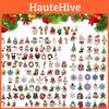 Festive Diy Christmas Ornament Charms In Alloy Material For Decoration And Gifts