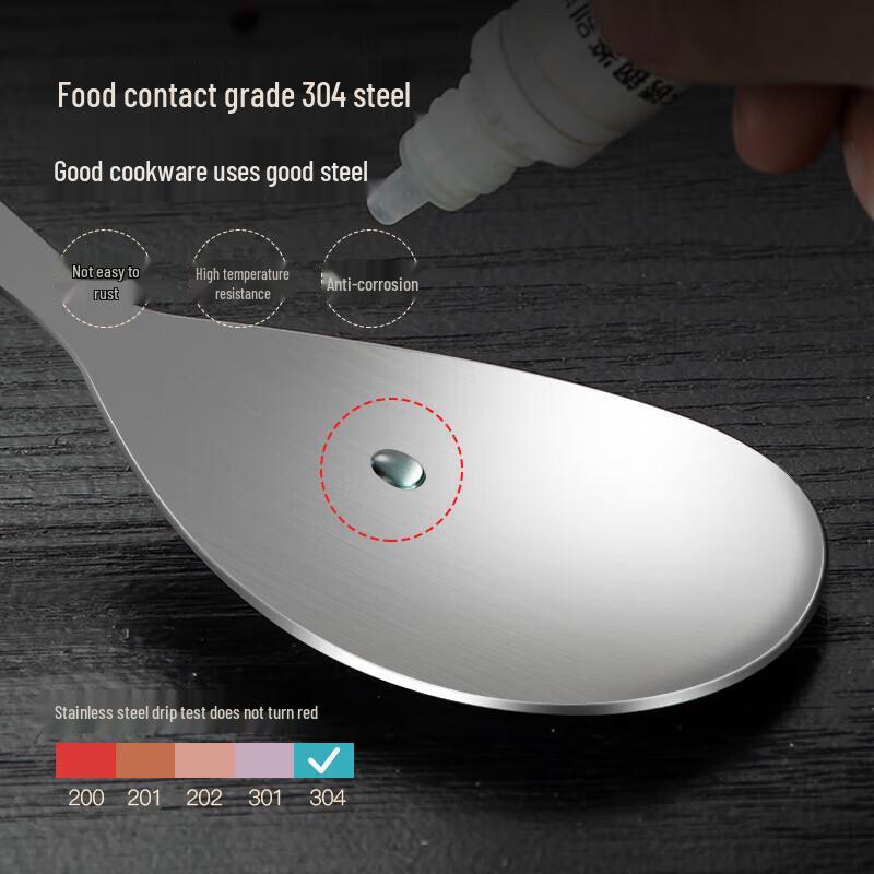 NHZHIW 304 Stainless Steel Serving Spoon