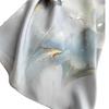 170*53cm Luxury 100% Mulberry Silk Scarf Printed Satin Shawl Lightweight Spring Summer Wrap Elegant  Accessories