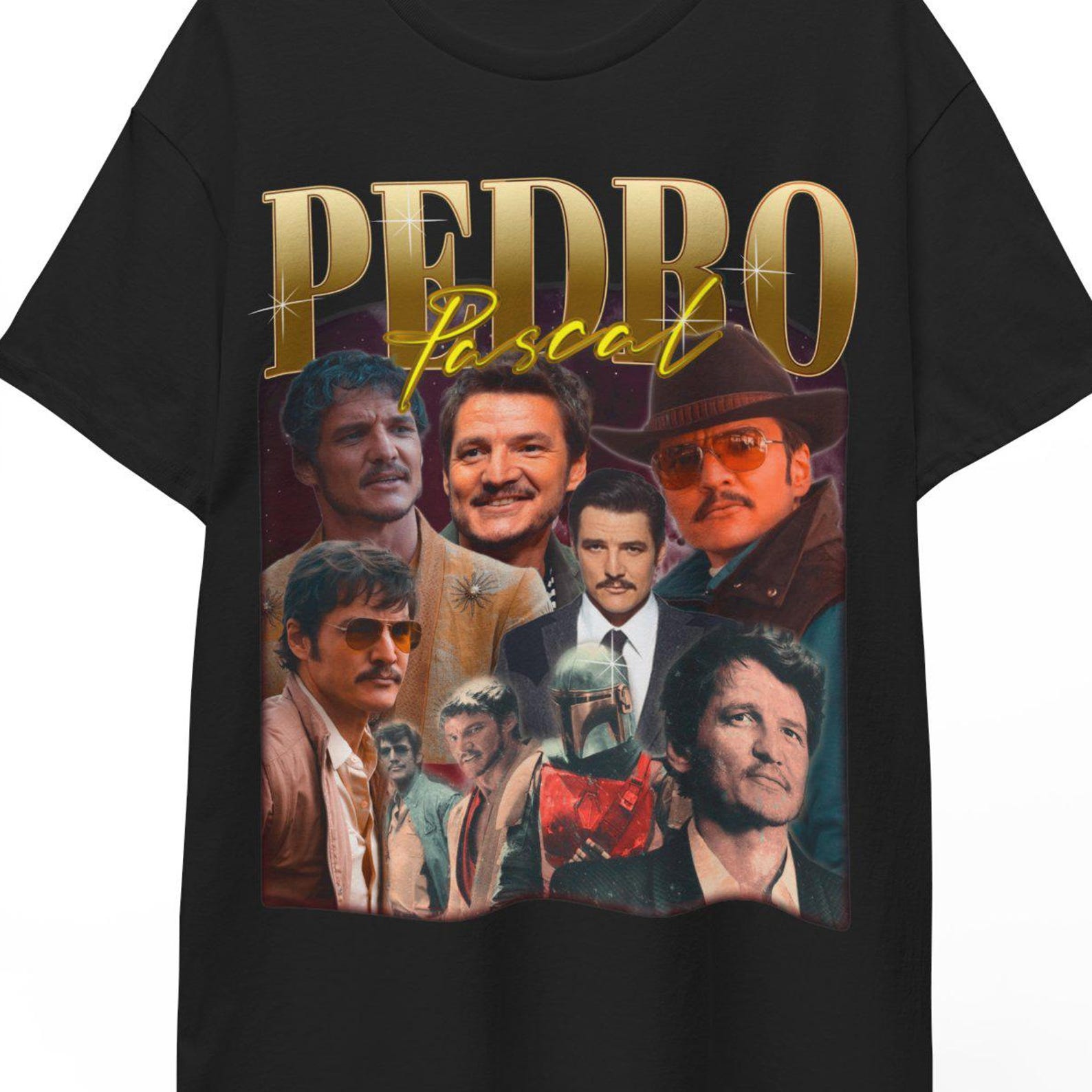 Pedro Pascal, Daddy Pedro Pascal Shirt, Pedro Pascal Tshirt, Pedro Pascal Movie Gift, Vintage Pedro Pascal Shirt, Pedro Pascal Fan Tees S