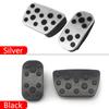 For Toyota Land Cruiser Prado FJ 150 2010-2018   Aluminum Car Foot Pedal Cover Accelerator Brake Footrest Pad