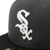 New Era 59FIFTY Shadow MLB CWS Dark Graphite 7 5950 CHIWHI SHADOW GRY BLK DGRA Cap, 1/4 inch,