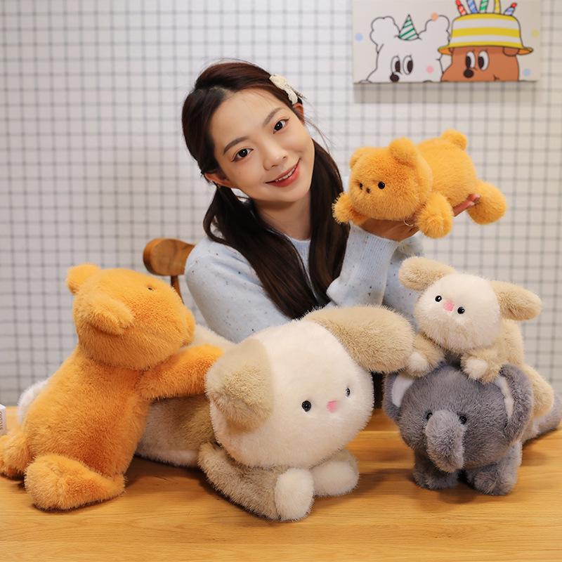 

Polar Bear Plush Sleeping Pillow - Soft Toy for Girls 28cm (0.12kg)