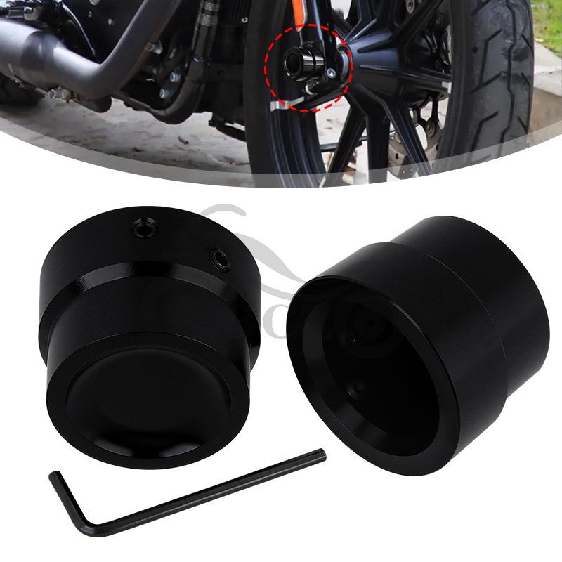 Harley 883 XL1200 48 Front Axle Cap for Motorcycle Accessories Front Axle Cap