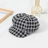Women Beret Newsboy Hat Vintage Cap Painter Hat Octagonal Hat