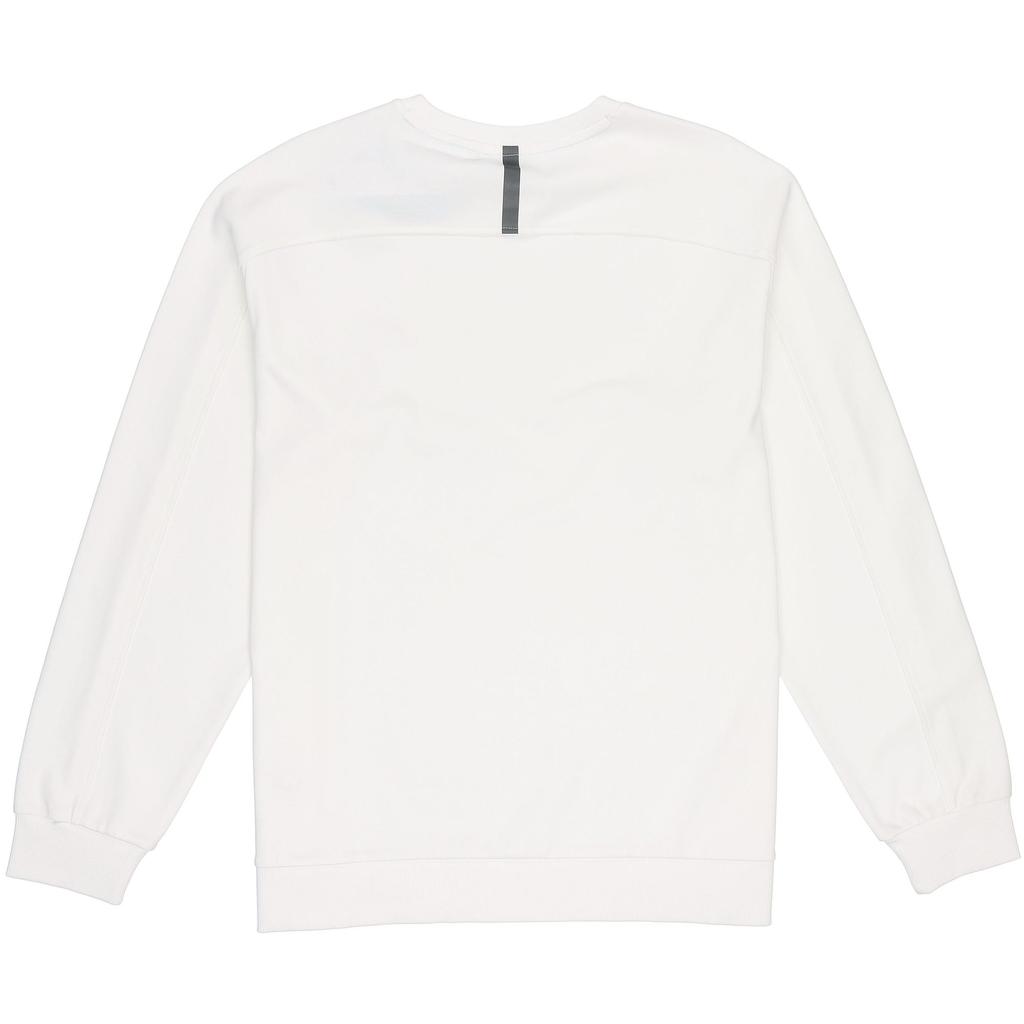 New Balance Sweatshirts Unisex White Crew Neck Moderate Regular 5CC38623-IV