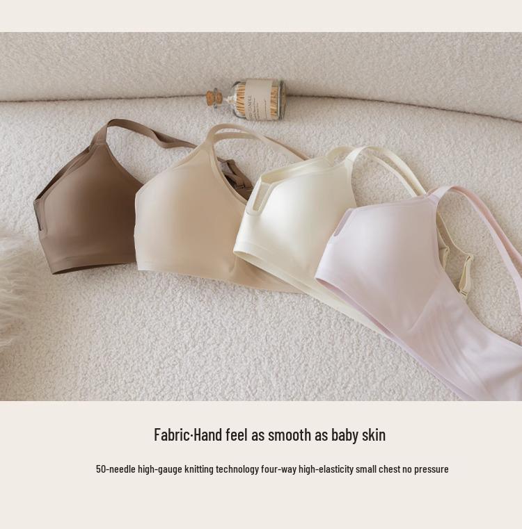 Seamless Anti-Sag Uplift Bra: Breathable, Comfortable, Supportive for Large Chest