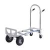 Aluminum Hand Truck, 2 in 1, 800 lbs Load Capacity, Heavy Duty Industrial Convertible Folding Hand Truck and Dolly, Utility Cart Converts from Hand
