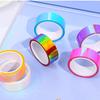 5m Laser Glitter Washi Tape Decorative Adhesive Graffiti Masking Scrapbooking Girls Album Label Stationery Stickers Photo Diary
