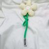 Fashion Trendy Stuffed Keychain Pendant Bag Charm Flower Key Chain Backpack Ornament Accessories