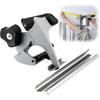 Enhon Painter's Tape and Masking Film Dispenser Kit with 12 Inch Film Blade for CuttingTape, Masking Film & Paper, Masking Tool for Home, Office