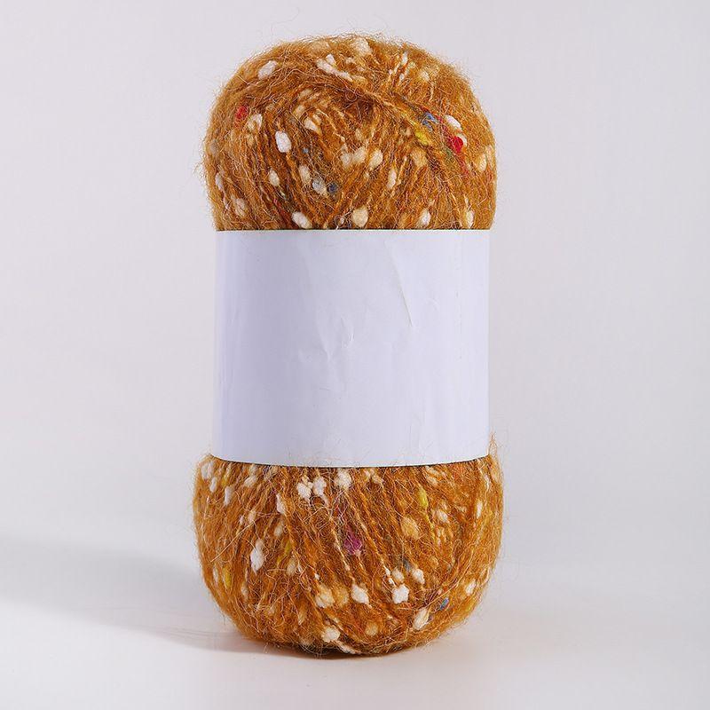 100g/zestaw Kolorowa przędza moherowa w kropki do robienia na drutach ręcznych DIY Szaliki Czapki Torby Odzież Lalki Polarowe kulki Miękka puszysta nić
