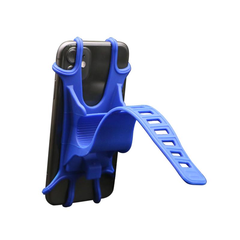 Silicone Bike Phone Holder Bicycle Motorcycle Stand Anti-drop Cycling Mobile GPS Bracket For iPhone 12 11 Huawei Xiaomi Redmi