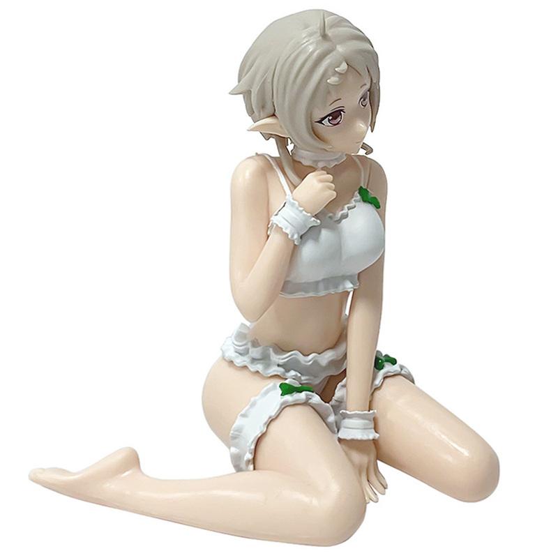 Anime 12cm Sylphiette lingerie Figure Mushoku Tensei Jobless Reincarnation Eris Boreas Greyrat/Roxy Action Figure Model Doll Gif
