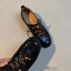 Retro Hollow Handmade Small Leather Shoes Women's 2025 New Shallow Mouth Lace-up British Style Low Heel Round Head Flat-soled Single Shoes