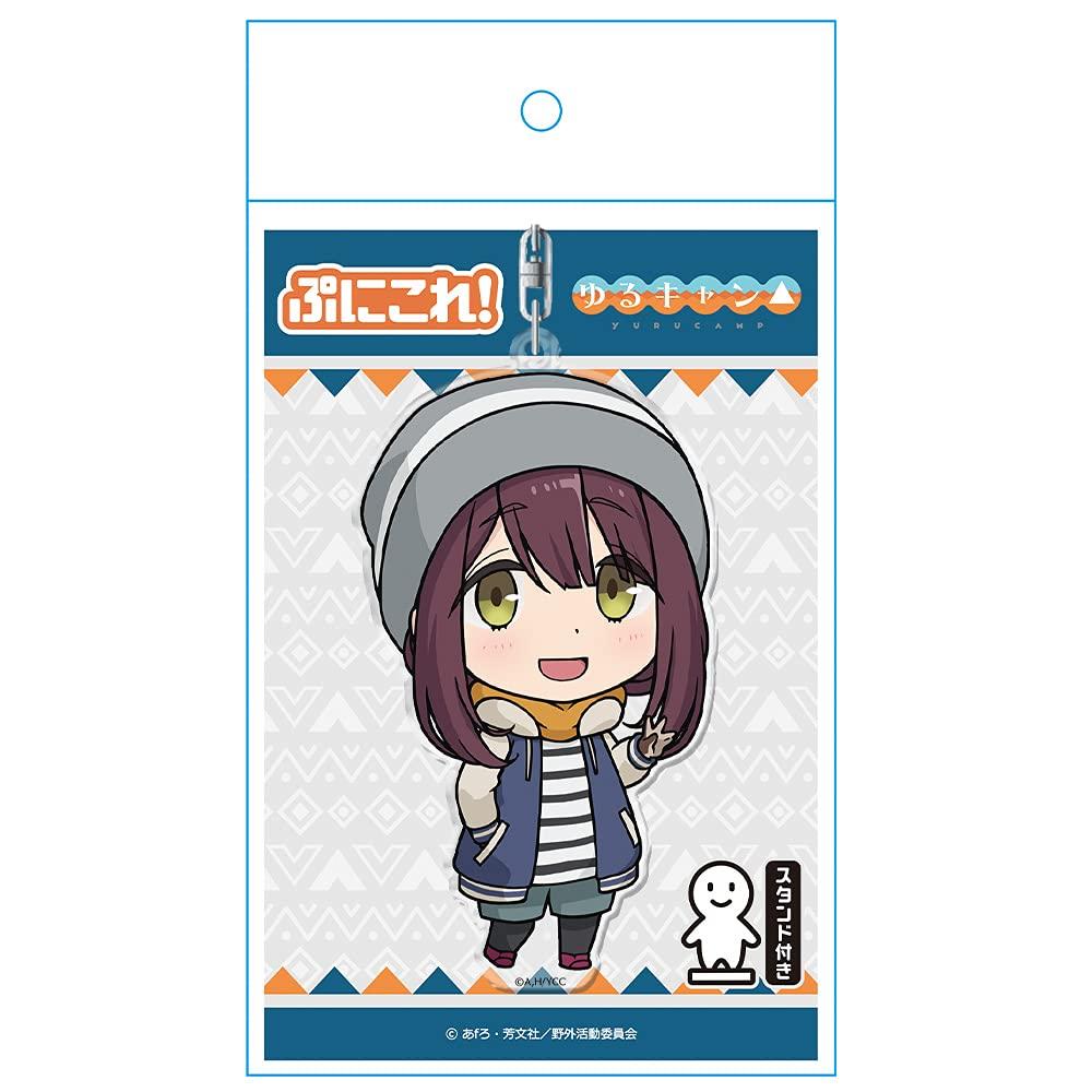 Puni Keychain Ayano Toki Yurucamp Colle! (with Stand)