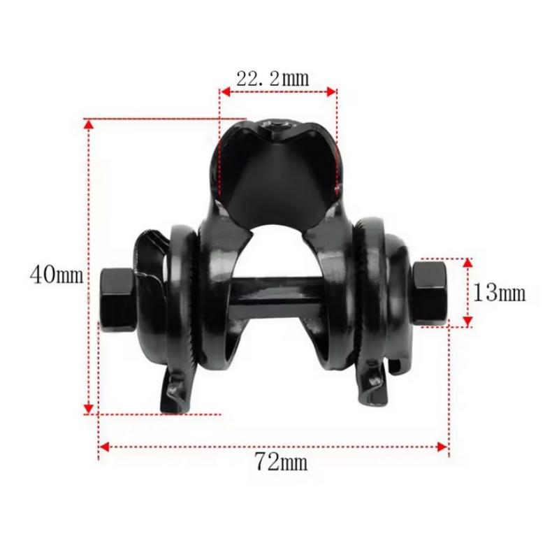 Bike Seat Conversion Clamp Cushion Screw Connector Clip Buckle Snap Fixing Clip for Standard Rail Saddles bicycle Accessories