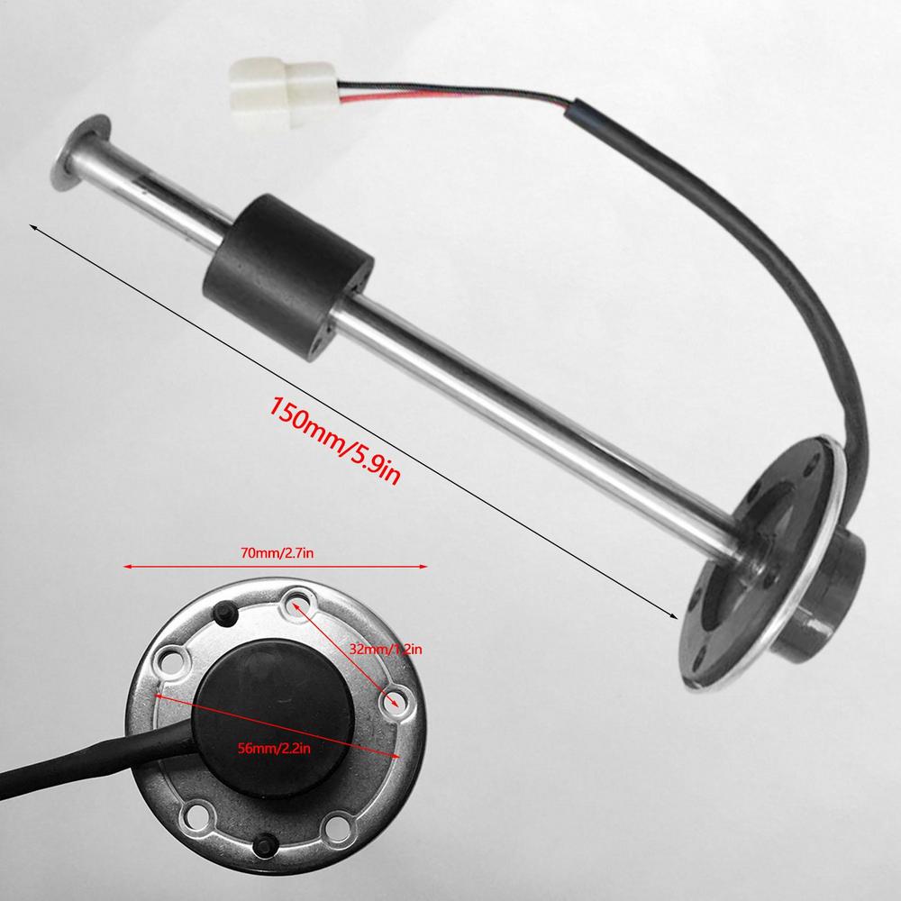 240-33 Ohm 0-190 Ohm Fuel Level Sensor for Water Level Oil Fuel Level Tank Gauge Marine Auto Car Fuel Level Sensor