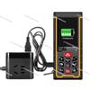 M/ft/in/ft+in Range 120 Meters/394ft Digital Laser Infrared Distance Meter Measure Tape 2 Bubble Levels with Camera