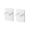 Magnetic Spray Shelf Hook 2-Piece Set White, Approx. W5xD3.5xH7cm, Plate, Spray Bottle Hook, 5074, Approx. 5x3.5x7cm