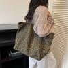 Women's Shoulder Bag Large Capacity Leopard Print Tote Bag