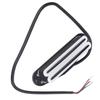 11K Dual Hot Rail Humbucker Pickup Ceramic Magnet ABS Electric Guitar AccessoriesWhite Black Rail