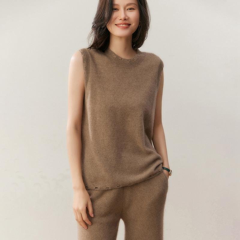 Qinghe 100% Pure Cashmere Women's Sweater - Ultra Soft Luxury Winter Pullover