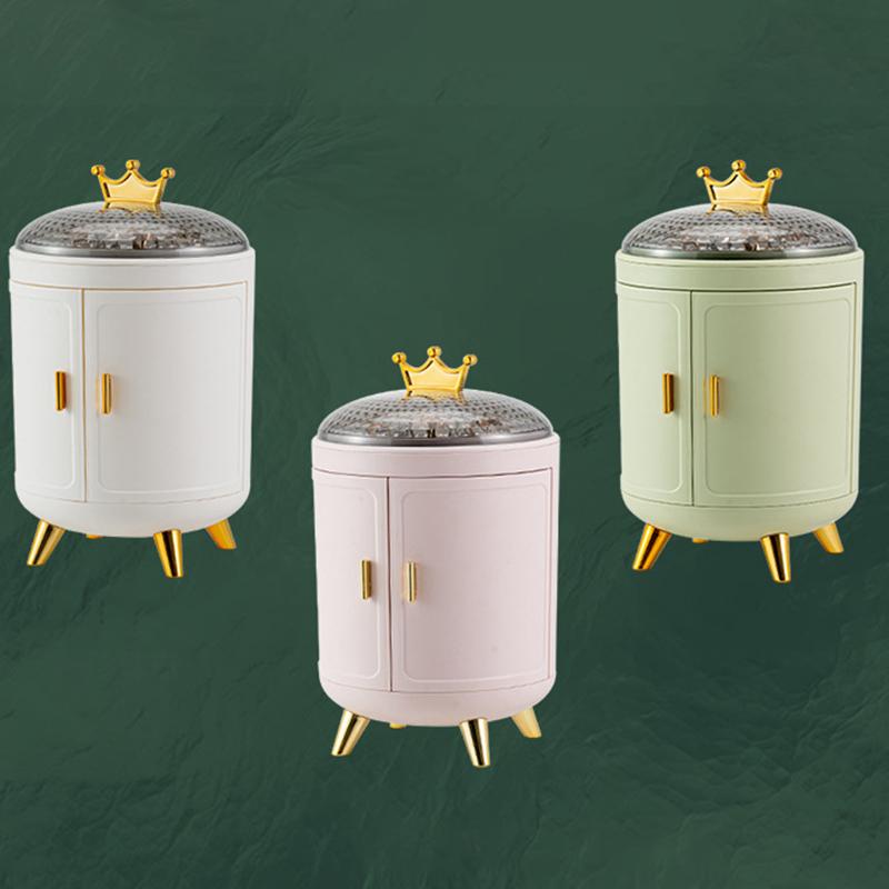 Schreibtisch-Aufbewahrungsbox Kosmetik-Aufbewahrungsbox Halskettenbox Lippenstift-Displaybox Schmuck Schreibtischdekoration Multifunktionale Accessoires