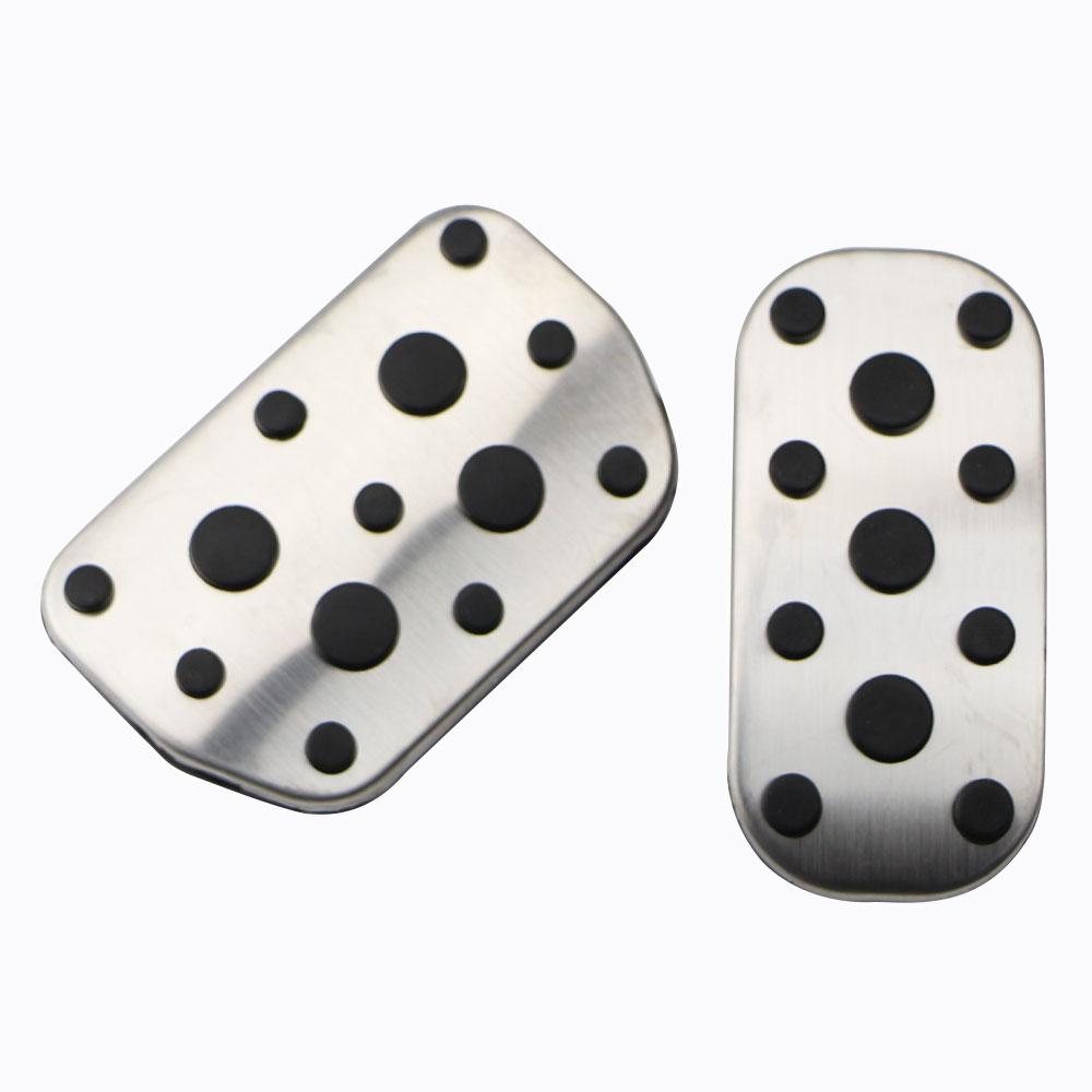 For Toyota C-HR CHR Harrier Fortuner Innova Sienta Hilux Revo Accelerator Fuel Gas Brake Foot Rest Pedal Pad Cover Accessories