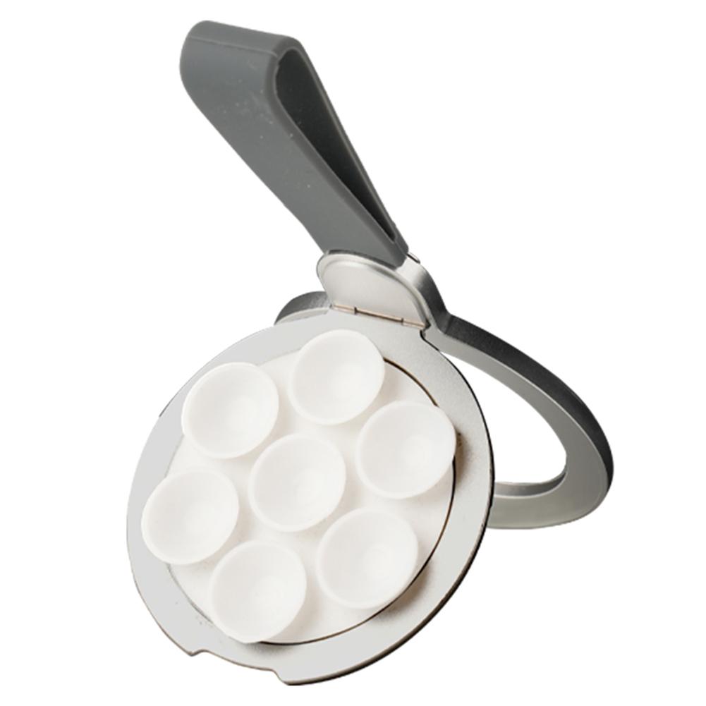 

Magnetic Phone Grip Holder Hands-Free Mirror Shower Wall Phone Holder Mount Cell Phone Holder for Android and iPhone серебряный серый